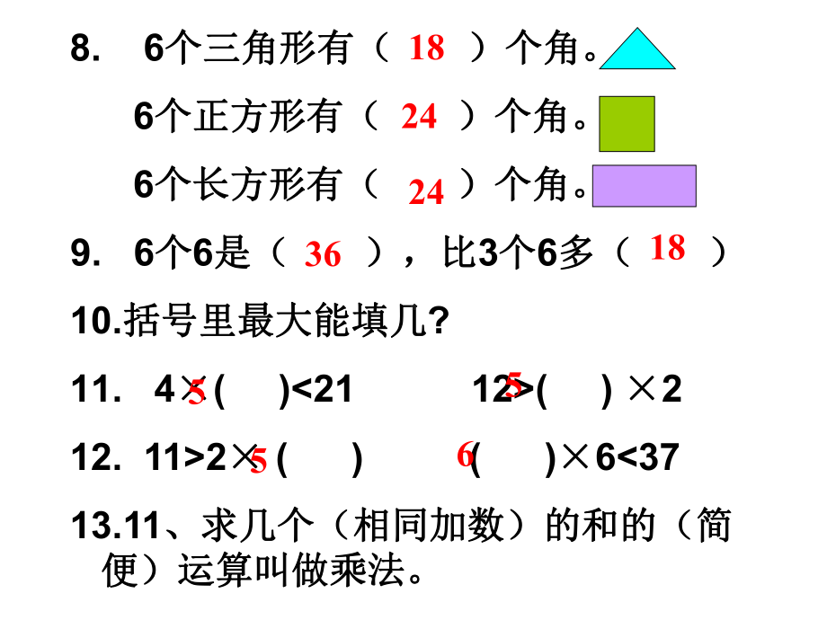 苏教版二年级数学上册《表内乘法(一)》整理和复习课件.ppt_第3页