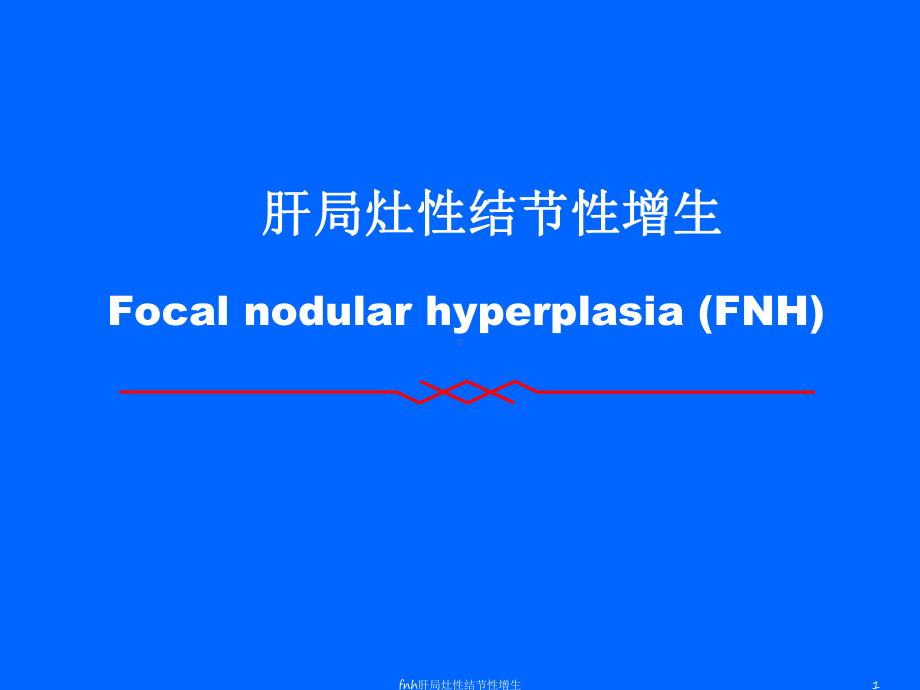 fnh肝局灶性结节性增生课件.ppt_第1页