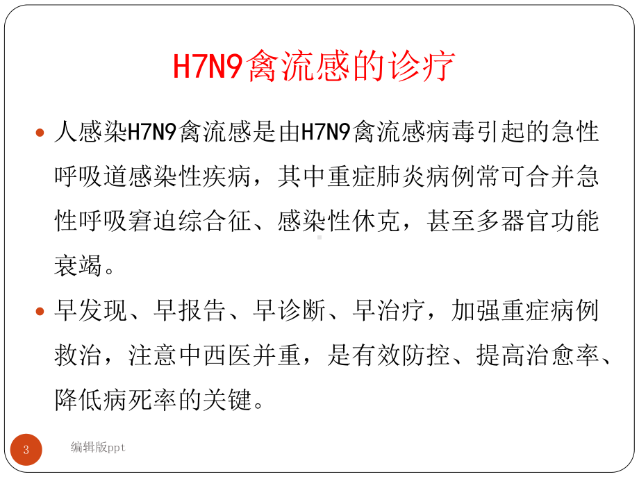 人感染H7N9禽流感诊疗消毒与防护课件.ppt_第3页