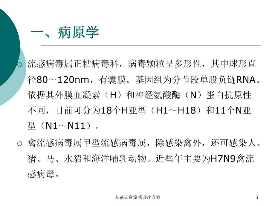 人感染禽流感诊疗方案培训课件.ppt_第3页