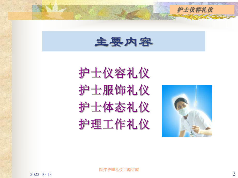 医疗护理礼仪主题讲座培训课件.ppt_第2页