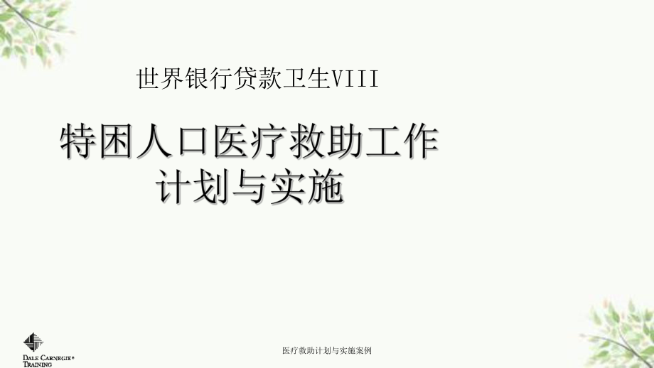 医疗救助计划与实施案例课件.ppt_第1页