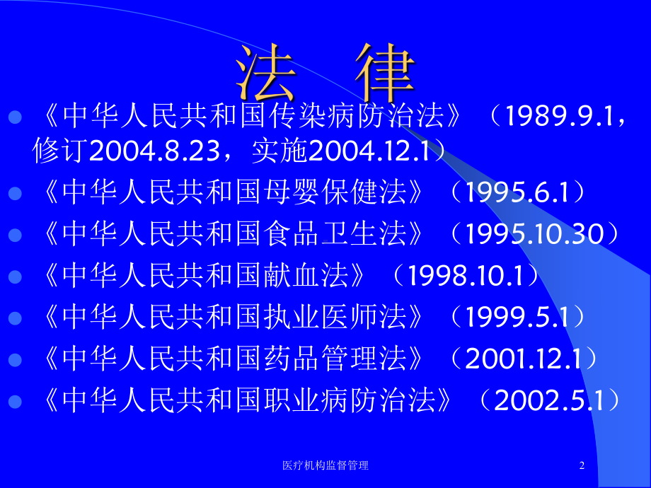 医疗机构监督管理培训课件.ppt_第2页