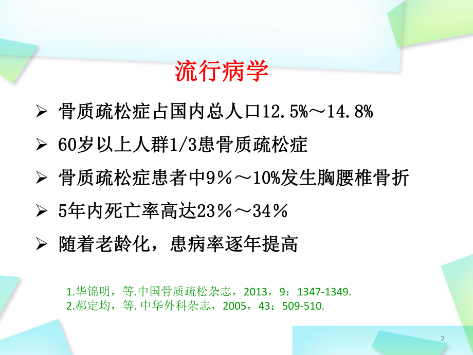 医学课件-症状性骨质疏松脊柱压缩骨折治疗策略课件.ppt_第2页