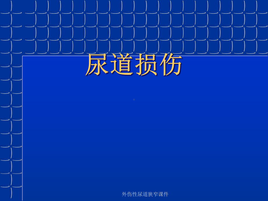 外伤性尿道狭窄课件.ppt_第1页