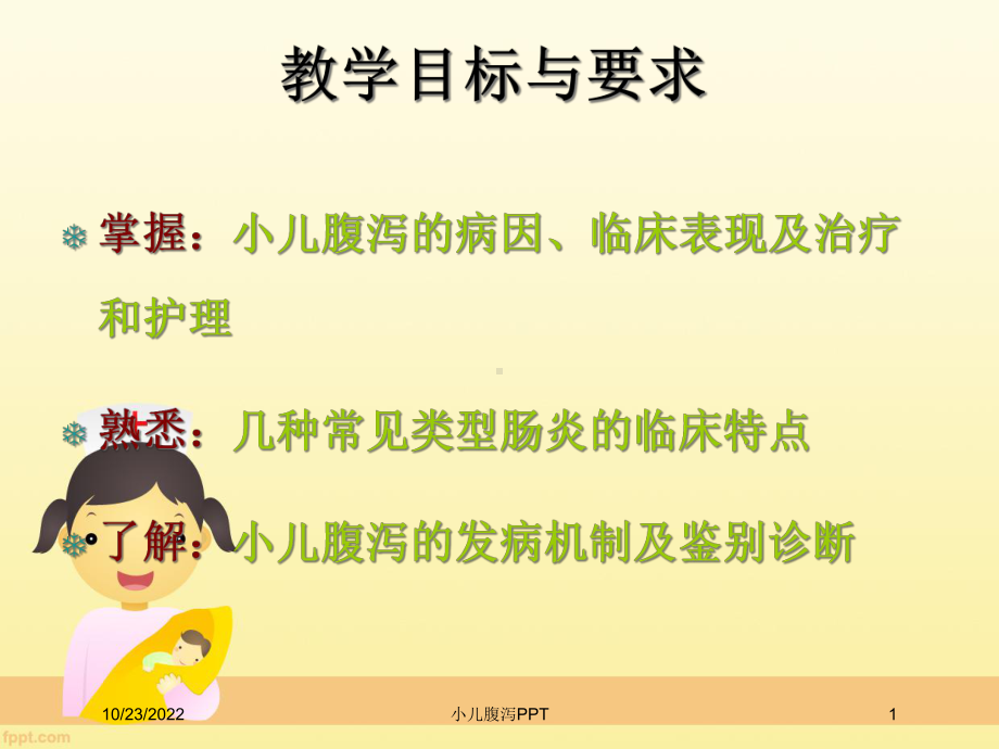 小儿腹泻培训课件.ppt_第1页