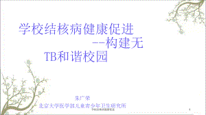 学校结核病健康促进课件.ppt