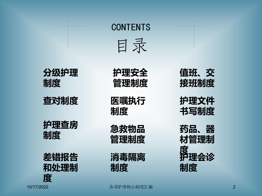 各项护理核心制度汇编培训课件.ppt_第2页