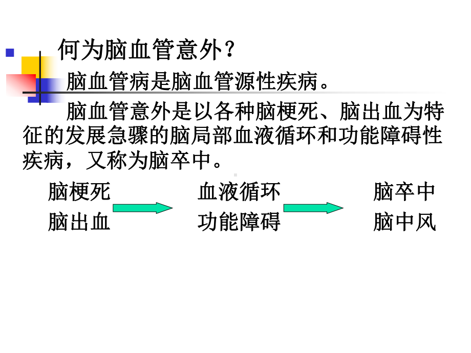 医学课件脑血管意外专题宣讲.ppt_第1页