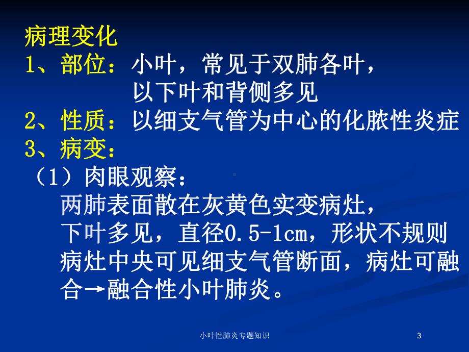 小叶性肺炎专题知识培训课件.ppt_第3页