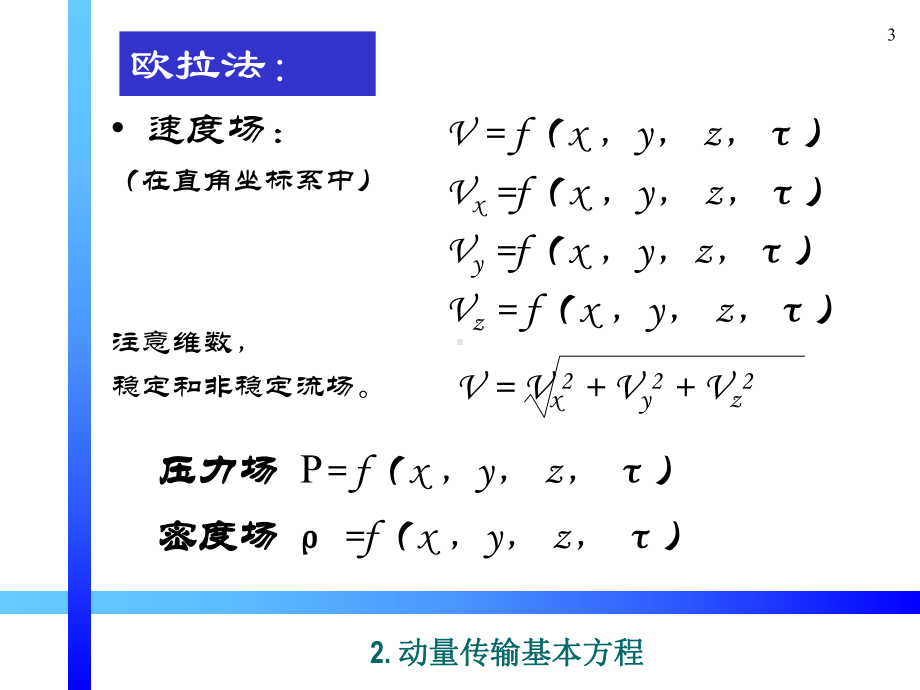 传输原理课件2-动量传输基本方程.ppt_第3页