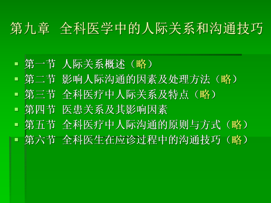 医学中的人际关系和沟通技巧讲义课件.ppt_第2页