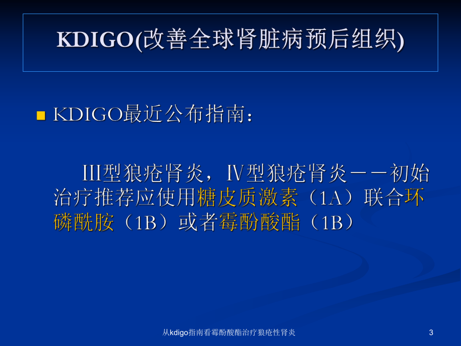 从kdigo指南看霉酚酸酯治疗狼疮性肾炎课件.ppt_第3页