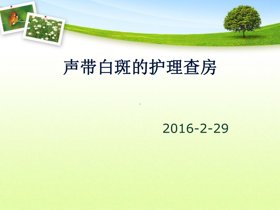 声带白斑护理查房课件.ppt_第1页