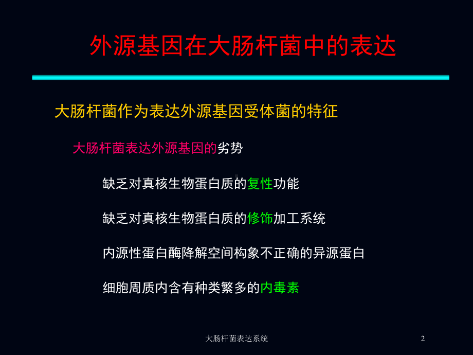 大肠杆菌表达系统培训课件.ppt_第2页