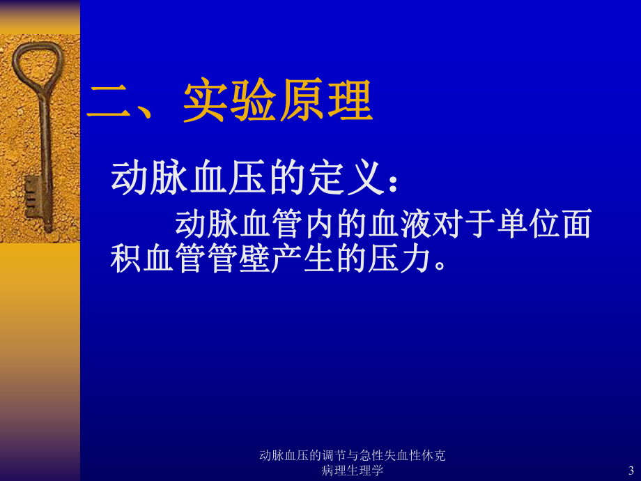 动脉血压的调节与急性失血性休克病理生理学课件.ppt_第3页