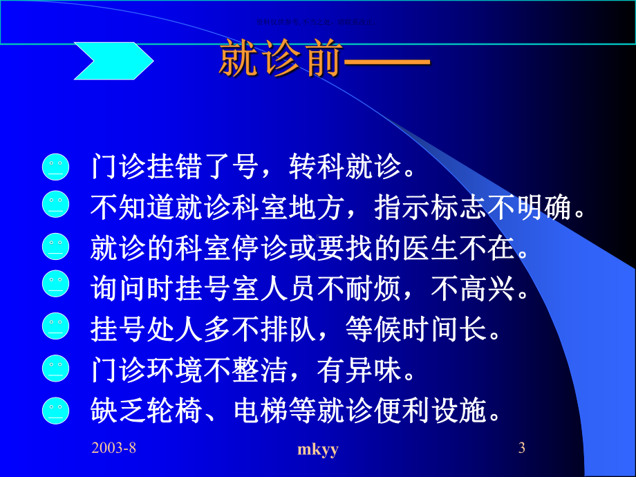 医疗服务质量管理培训班服务的补救和改进课件.ppt_第3页