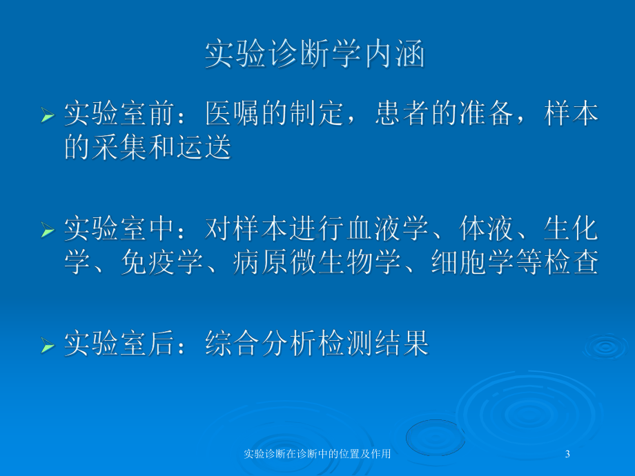 实验诊断在诊断中的位置及作用培训课件.ppt_第3页