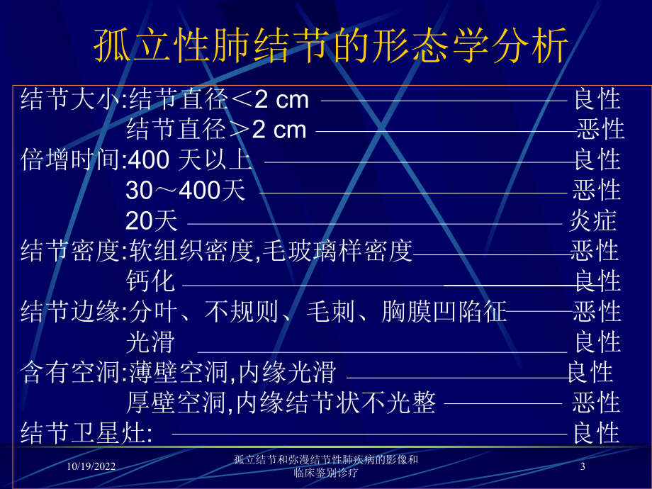 孤立结节和弥漫结节性肺疾病的影像和临床鉴别诊疗课件.ppt_第3页