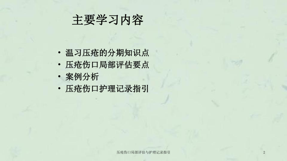 压疮伤口局部评估与护理记录指引课件.ppt_第2页