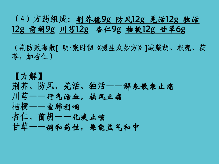 乡医培训中医临床常用方剂课件.ppt_第3页