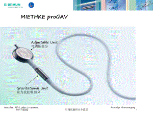 可调压脑积水分流管课件.ppt