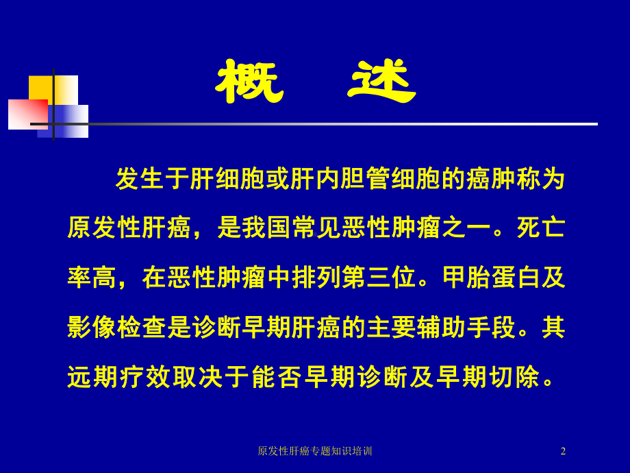 原发性肝癌专题知识培训培训课件.ppt_第2页