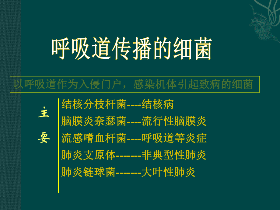 医学课件-呼吸道传播细菌教学课件.ppt_第1页