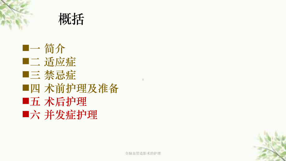 全脑血管造影术的护理课件.ppt_第2页