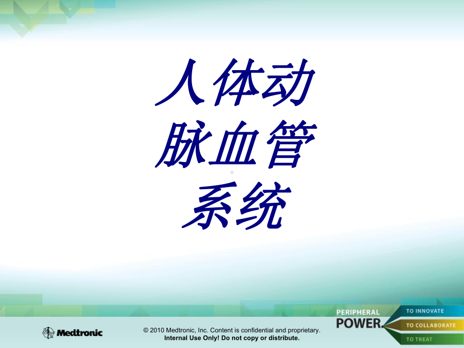 人体动脉血管系统培训课件.ppt_第1页