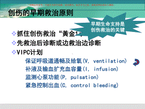 创伤的早期救治培训课件.ppt