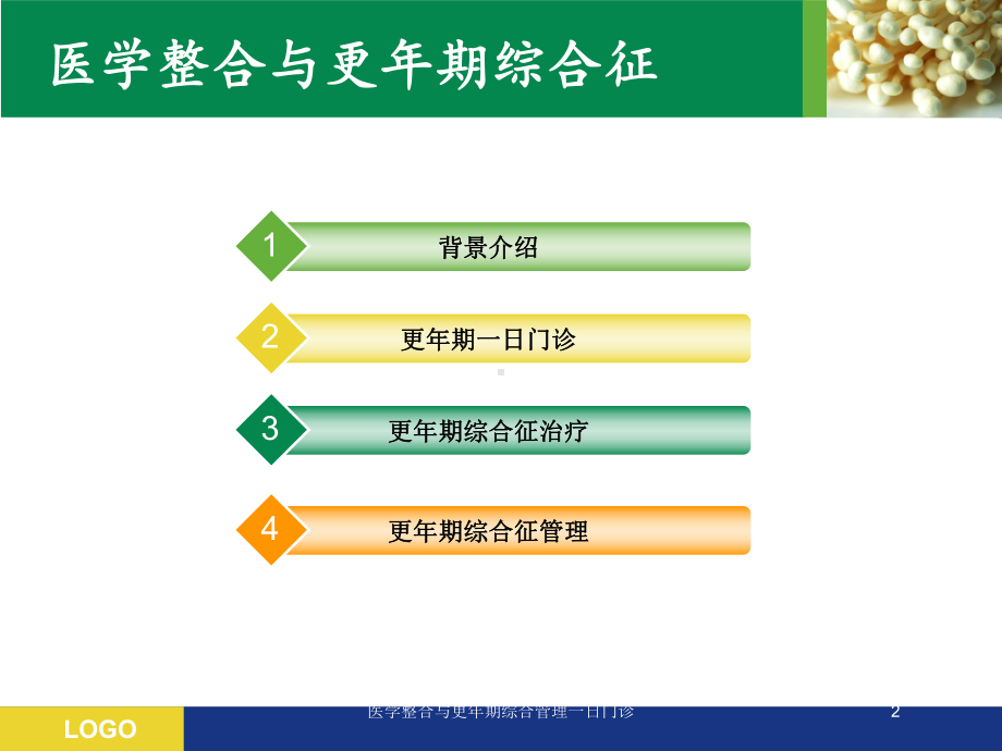 医学整合与更年期综合管理一日门诊培训课件.ppt_第2页