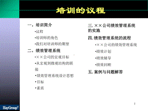 医疗行业企业绩效管理系统培训师训练课件.ppt