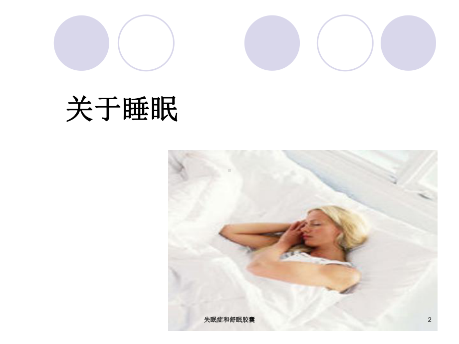 失眠症和舒眠胶囊培训课件.ppt_第2页