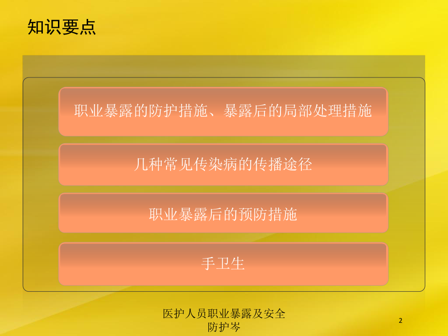 医护人员职业暴露及安全防护岑培训课件.ppt_第2页