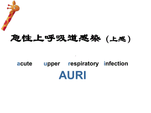 医学课件-儿科学之上感毛支教学课件.ppt