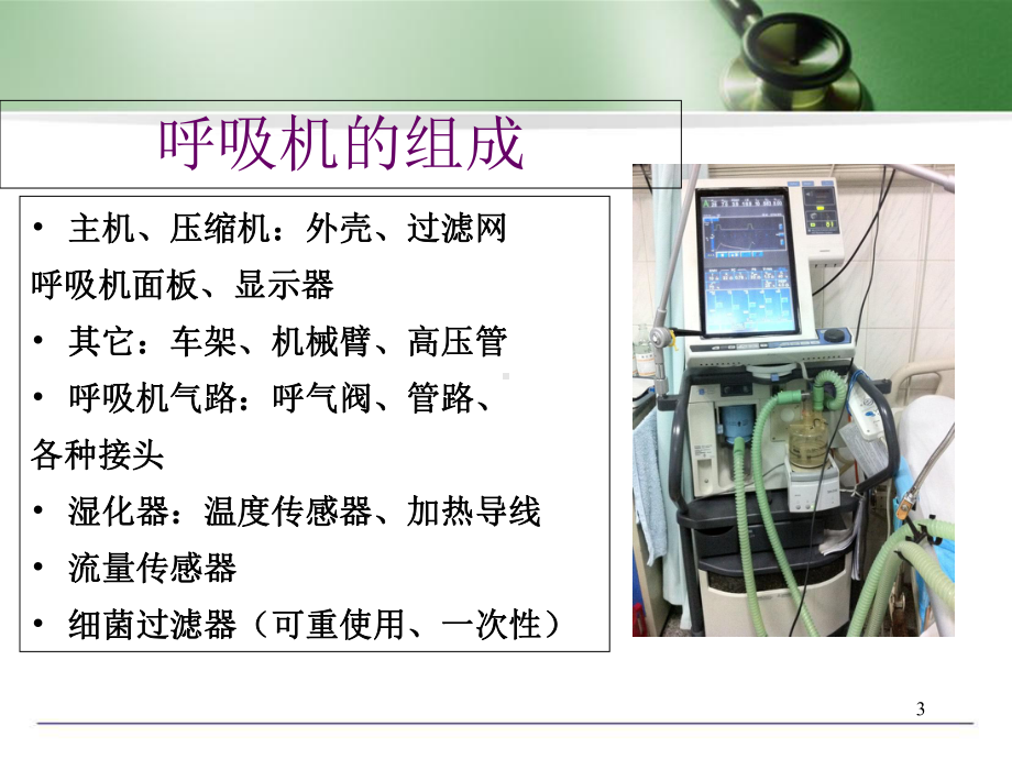 医学课件-呼吸机的清洁消毒与维护课件.ppt_第3页