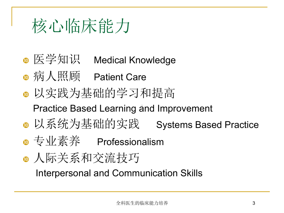 全科医生的临床能力培养培训课件.ppt_第3页