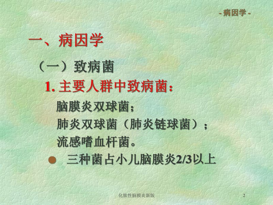 化脓性脑膜炎新版培训课件.ppt_第2页