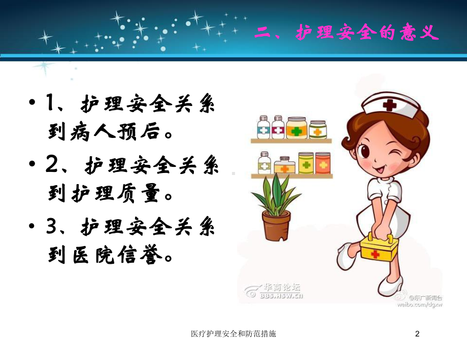 医疗护理安全和防范措施培训课件.ppt_第2页