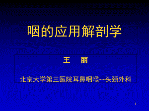 咽喉解剖参考课件.ppt