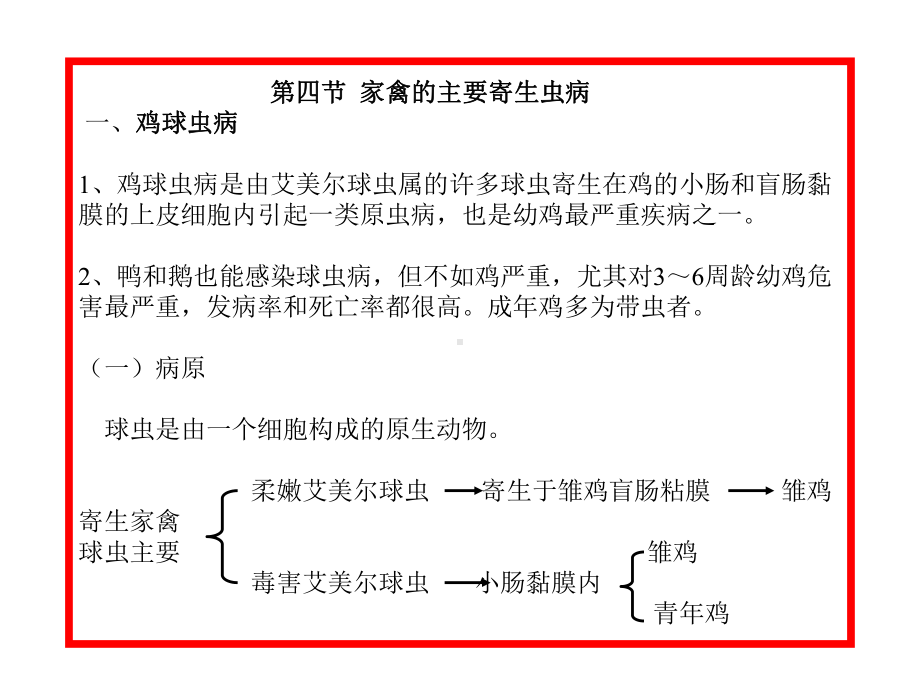 家禽寄生虫病剖析课件.ppt_第1页