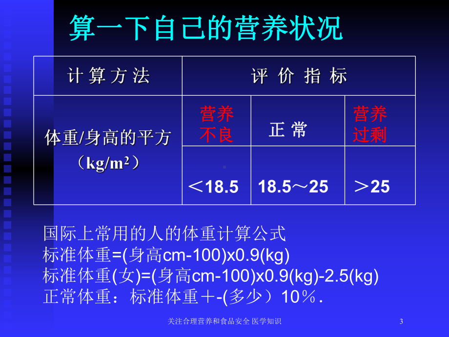 关注合理营养和食品安全-医学知识培训课件.ppt_第3页