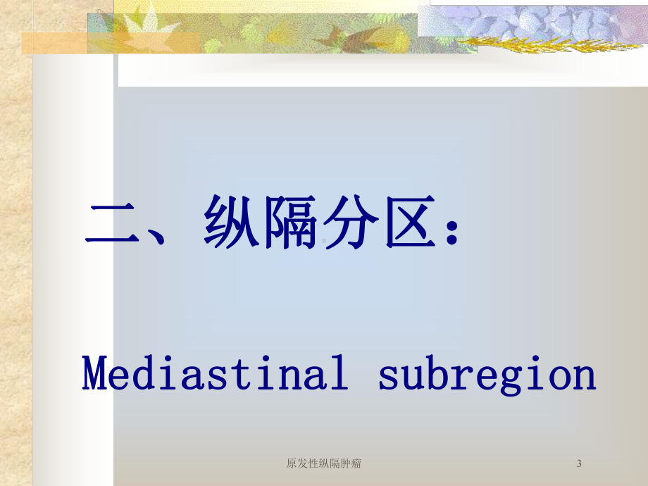 原发性纵隔肿瘤培训课件.ppt_第3页