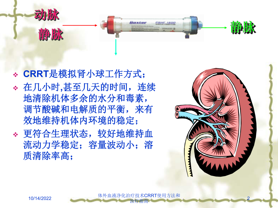 体外血液净化治疗技术CRRT使用方法和治疗指南课件.ppt_第2页