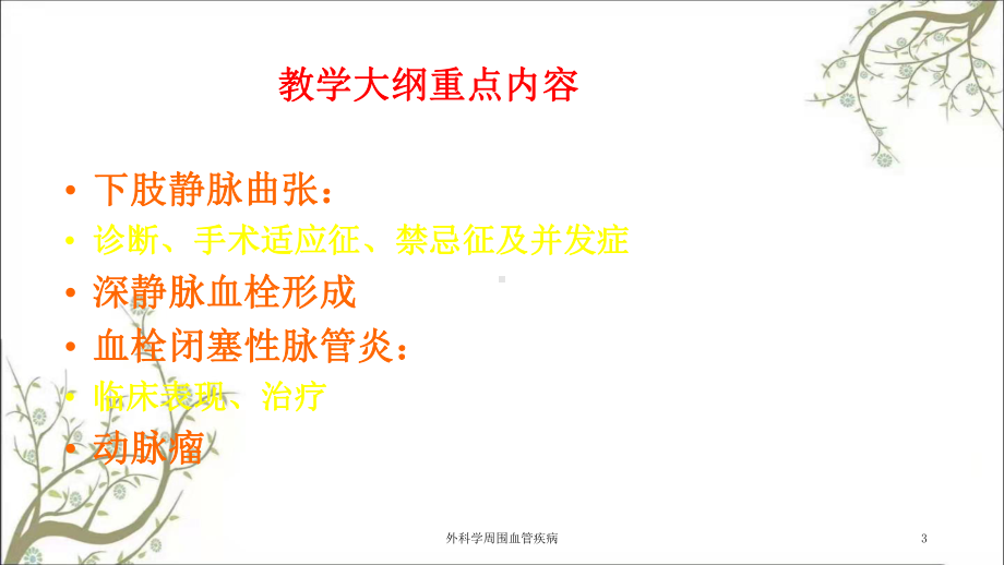 外科学周围血管疾病课件.ppt_第3页