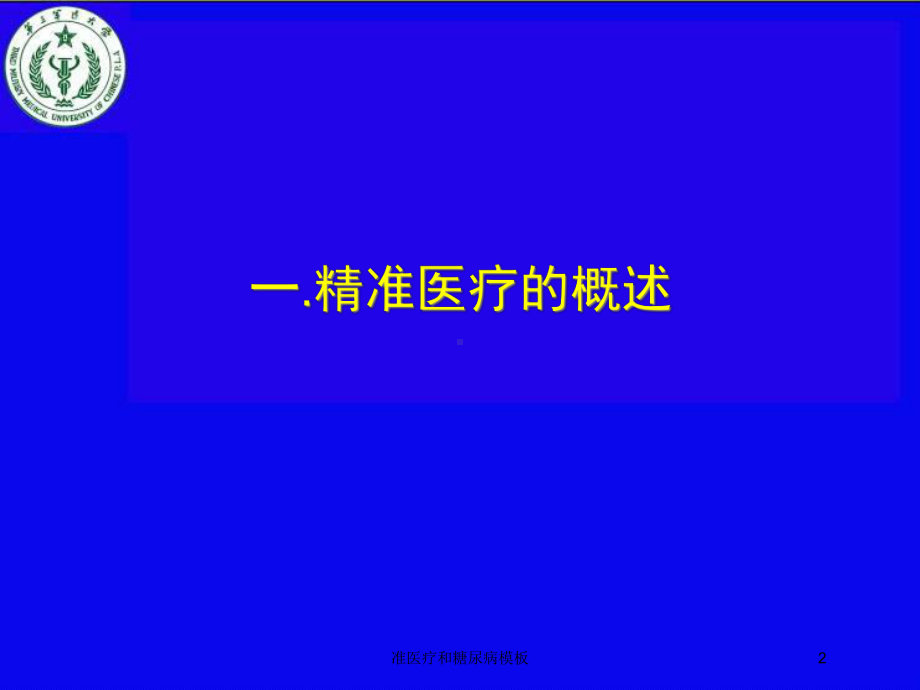 准医疗和糖尿病模板培训课件.ppt_第2页