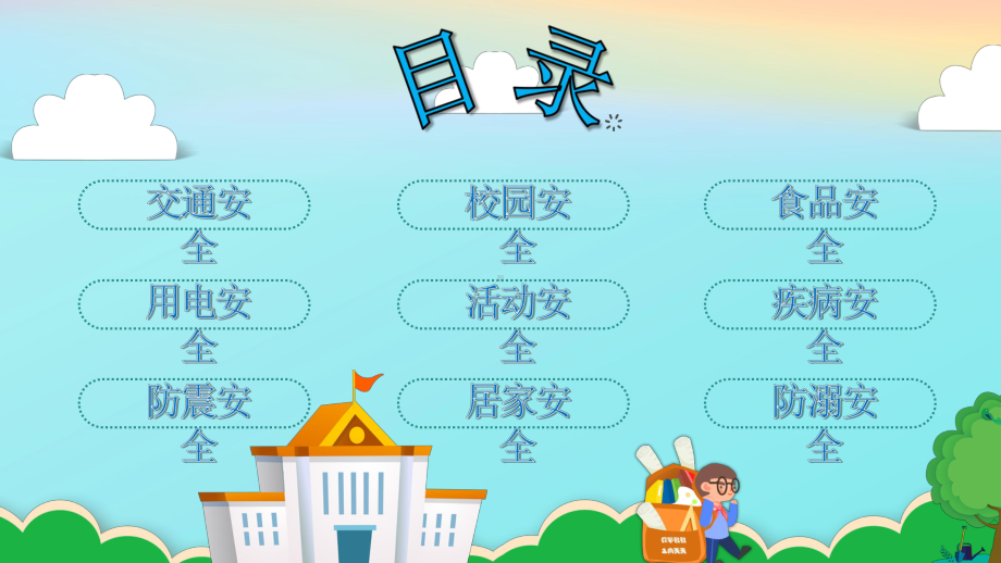 小学开学安全教育主题班会课堂课件.pptx_第3页