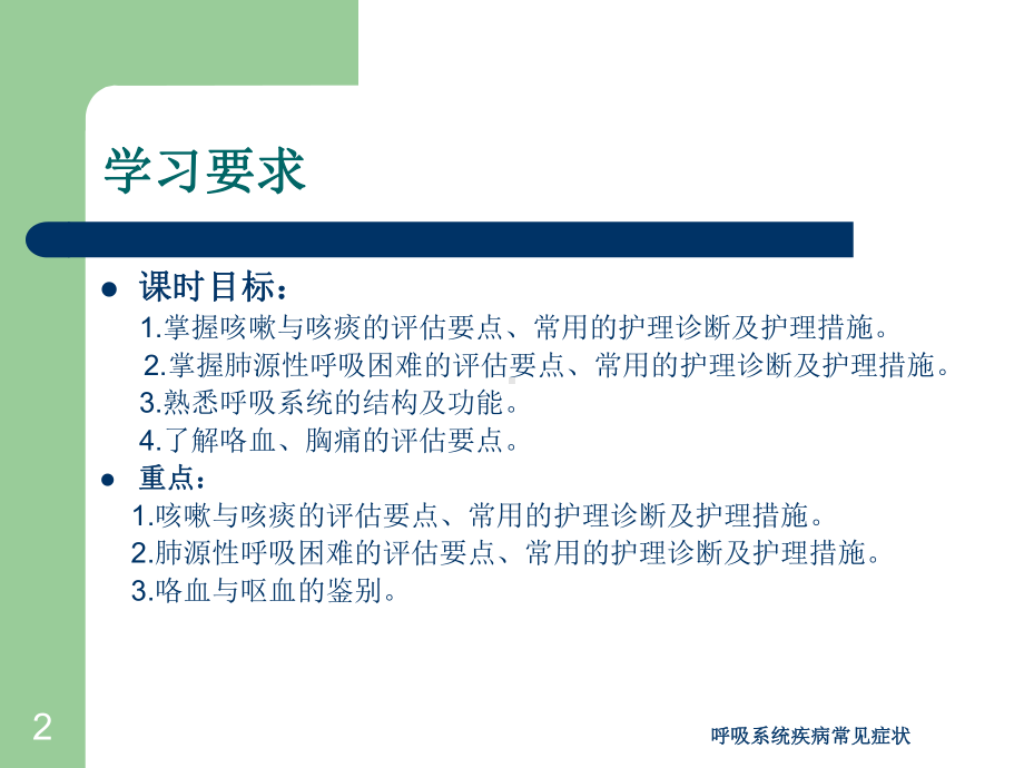 呼吸系统疾病常见症状培训课件.ppt_第2页