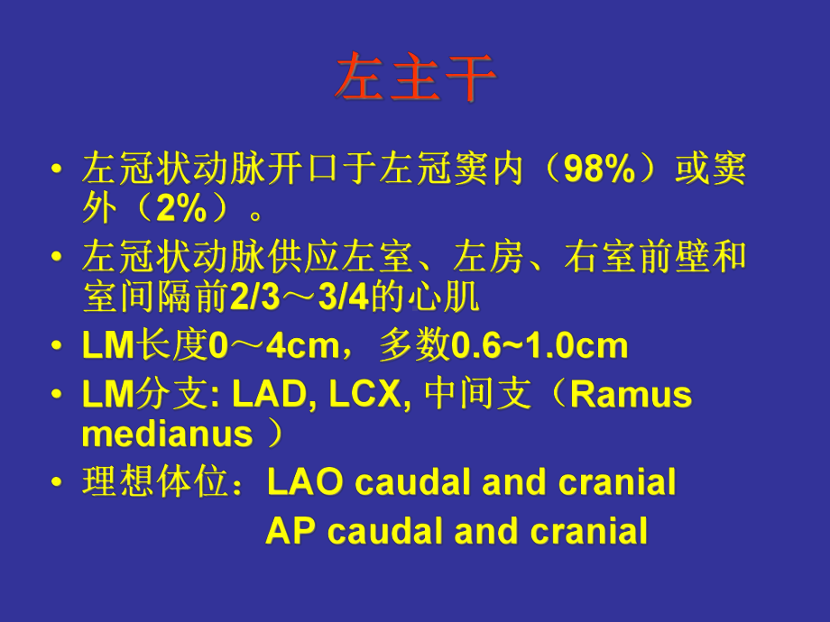 冠状动脉解剖与介入手术讲课稿课件.ppt_第3页